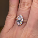 "Ashley" 1 Carat Halo Marquise Cut Engagement Ring HAMC02
