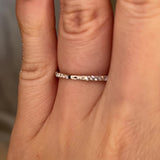 "Dhalia" 0.20ct Diamond Gradient Eternity Ring ET61