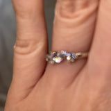 "Zoi" Irregular Round Brilliant 0.50ct Diamonds Eternity Ring ET5