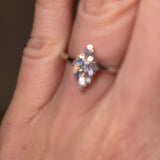 "Elle" 1 Carat Solitaire Twist Marquise Cut Diamond Engagement Ring SSMC06