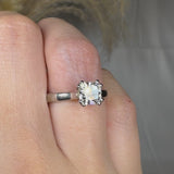 "Nyxen" 1.21 Carat Round Cut Solitaire Lab Grown Diamond Engagement Ring HLR558