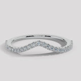 "Kira" Pave U Shape Eternity 0.30ct Diamond Ring ET25