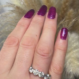 "Resie" Claw Set 2.5ct Diamond Round Shaped  Eternity Ring