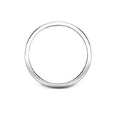 SOFT COURT POLISHED WEDDING RING IN 8MM WIDTH - HEERA DIAMONDS